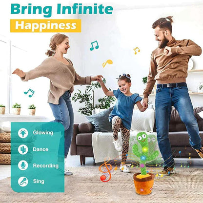 LED Musical Dancing & Mimicry Cactus Toy